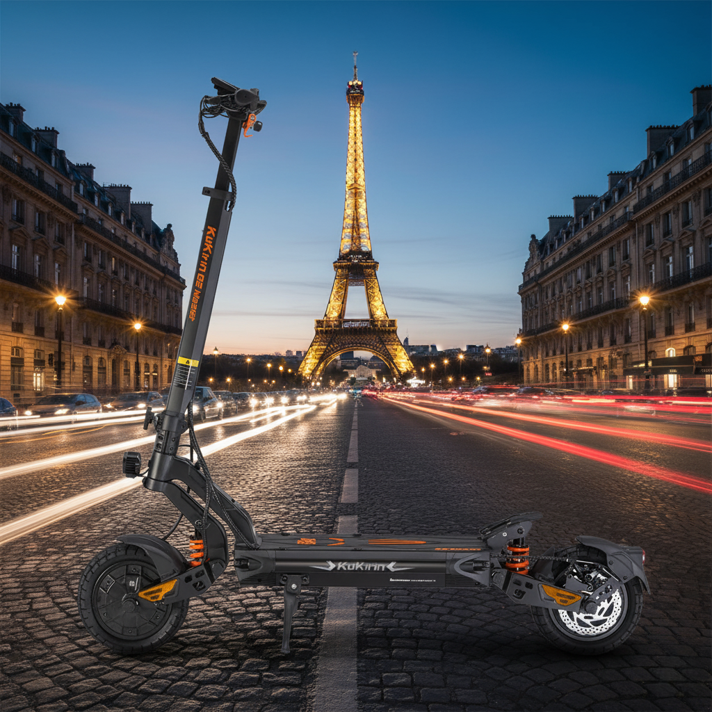 KuKirin G2 Master : La Trottinette Électrique Bimoteur Tout-Terrain