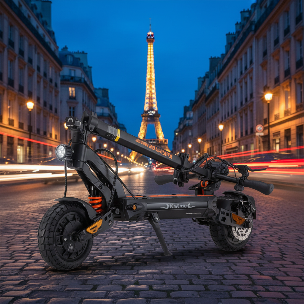 KuKirin G2 Master : La Trottinette Électrique Bimoteur Tout-Terrain