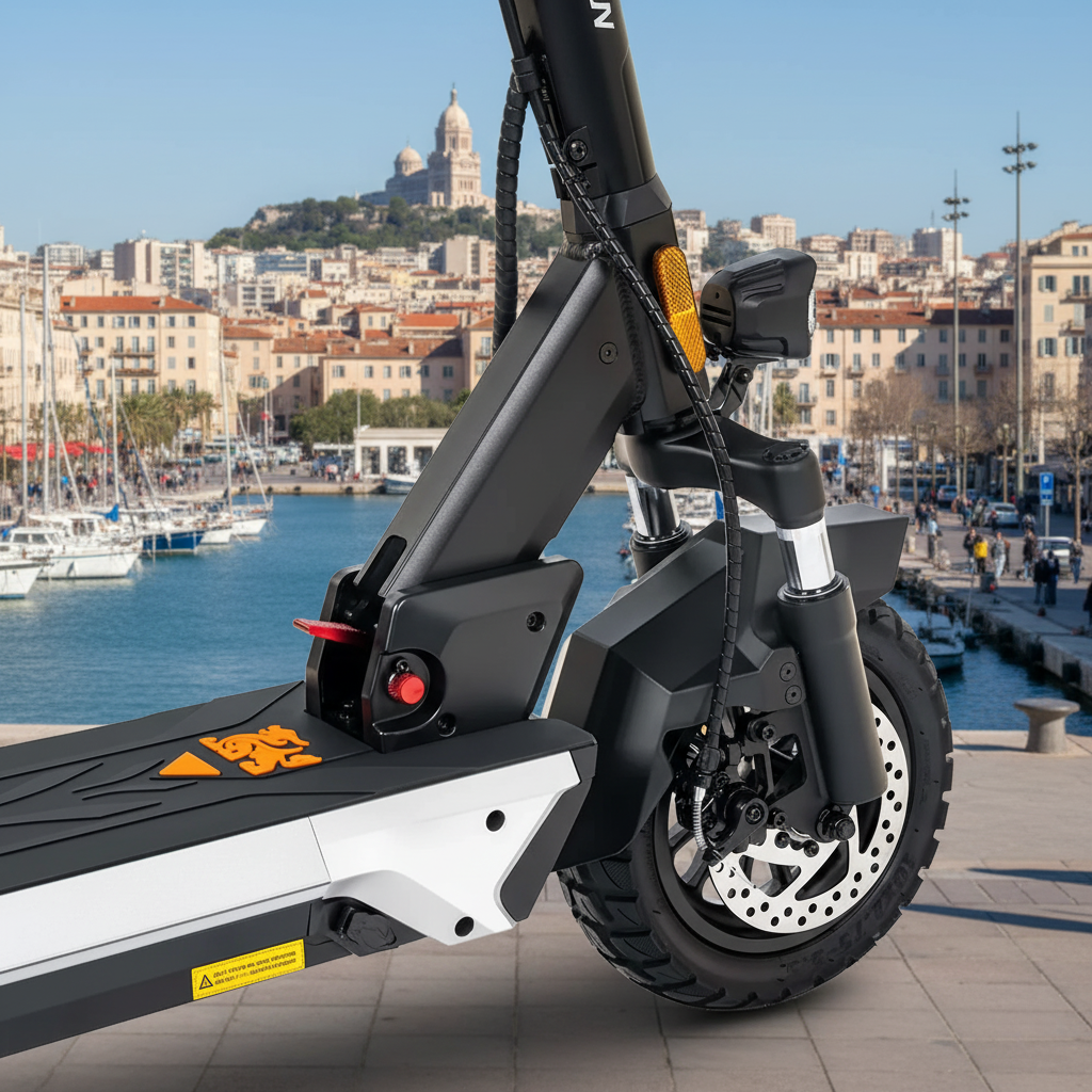 KuKirin M4 Max : La Trottinette Électrique Grand Confort et Longue Distance