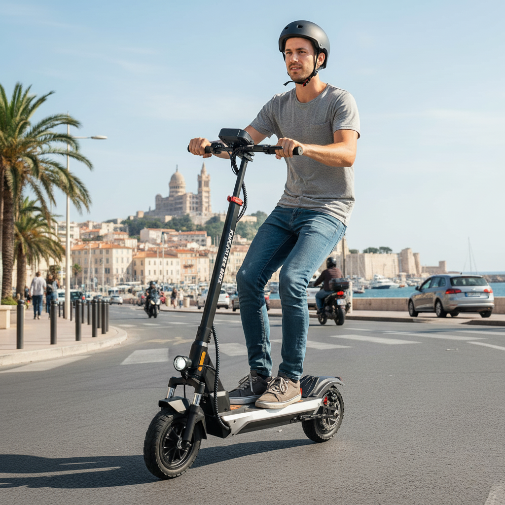 KuKirin M4 Max : La Trottinette Électrique Grand Confort et Longue Distance