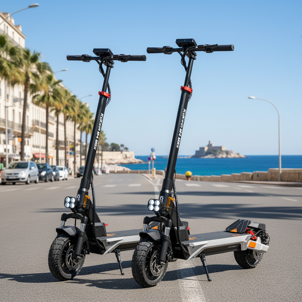 KuKirin M4 Max : La Trottinette Électrique Grand Confort et Longue Distance
